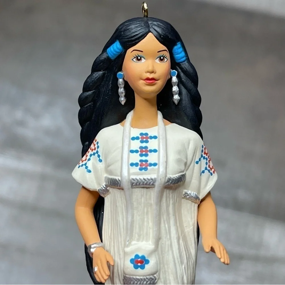 Hallmark Keepsake Ornament Native American Barbie Dolls of the World